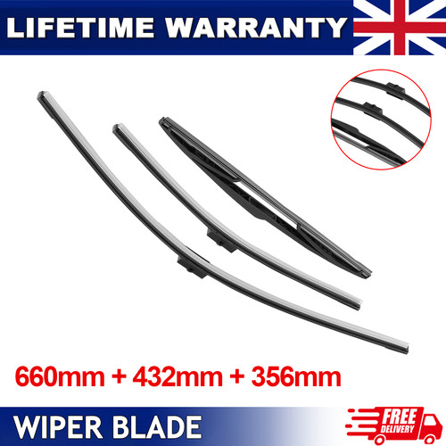 3pcs front rear - 3pcs,